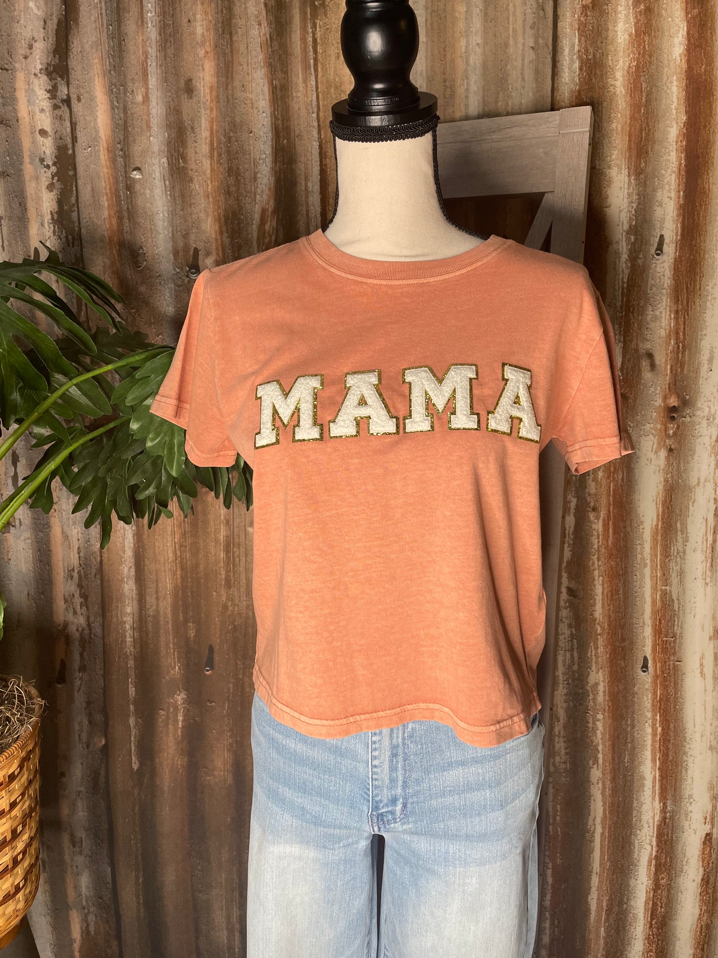 SHORT SLEEVE GRAPHIC HEATHER SAND T-SHIRT