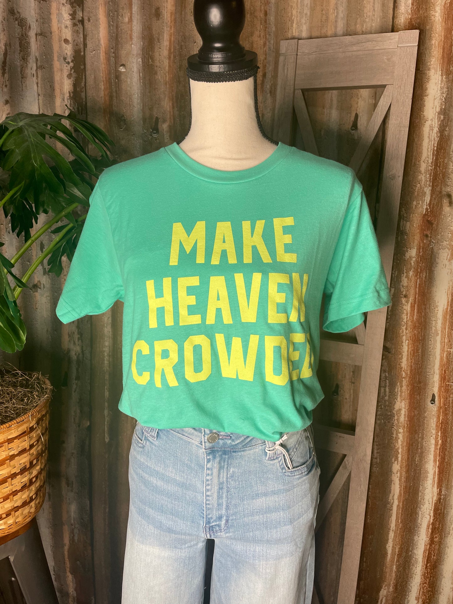 SHORT SLEEVE GRAPHIC MINT T-SHIRT