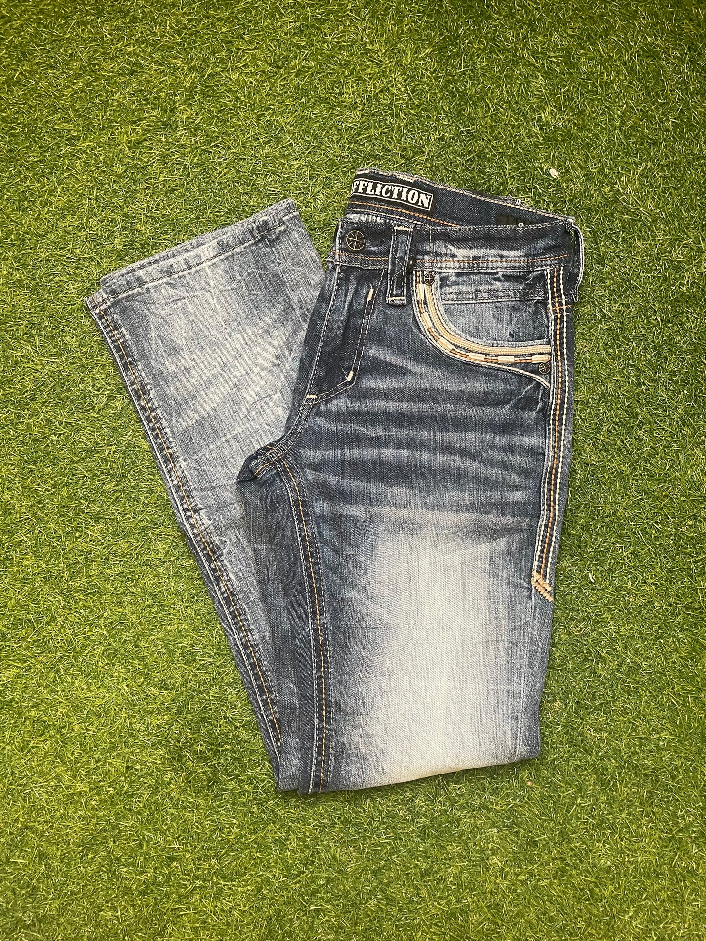 MEN'S AFFLICTION JEANS ACE CREST HEWITT
