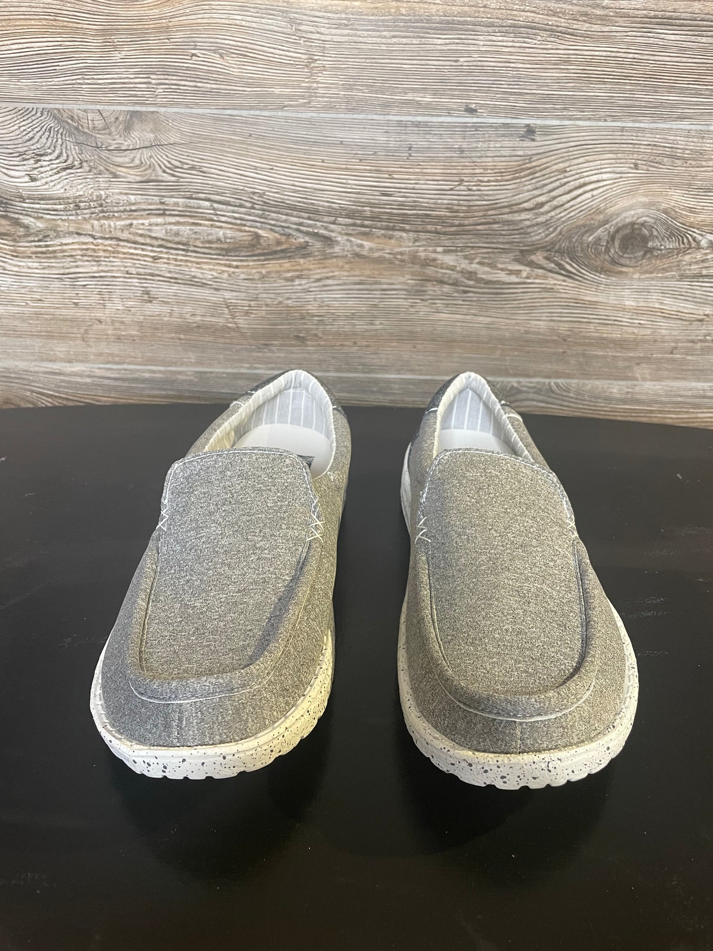 MEN’S TWO TONED GREY LOAFER SHOE
