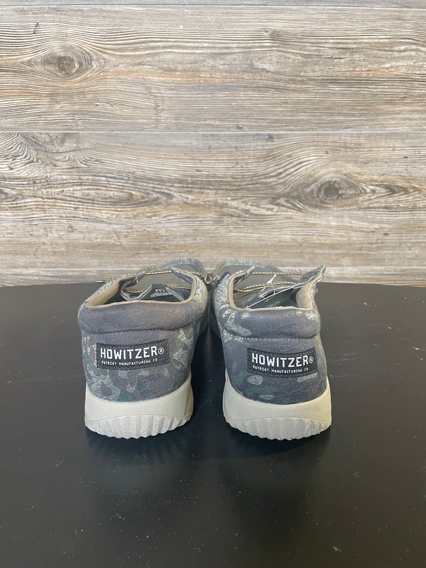 MEN’S LACED CAMO GREY LOAFER SHOE