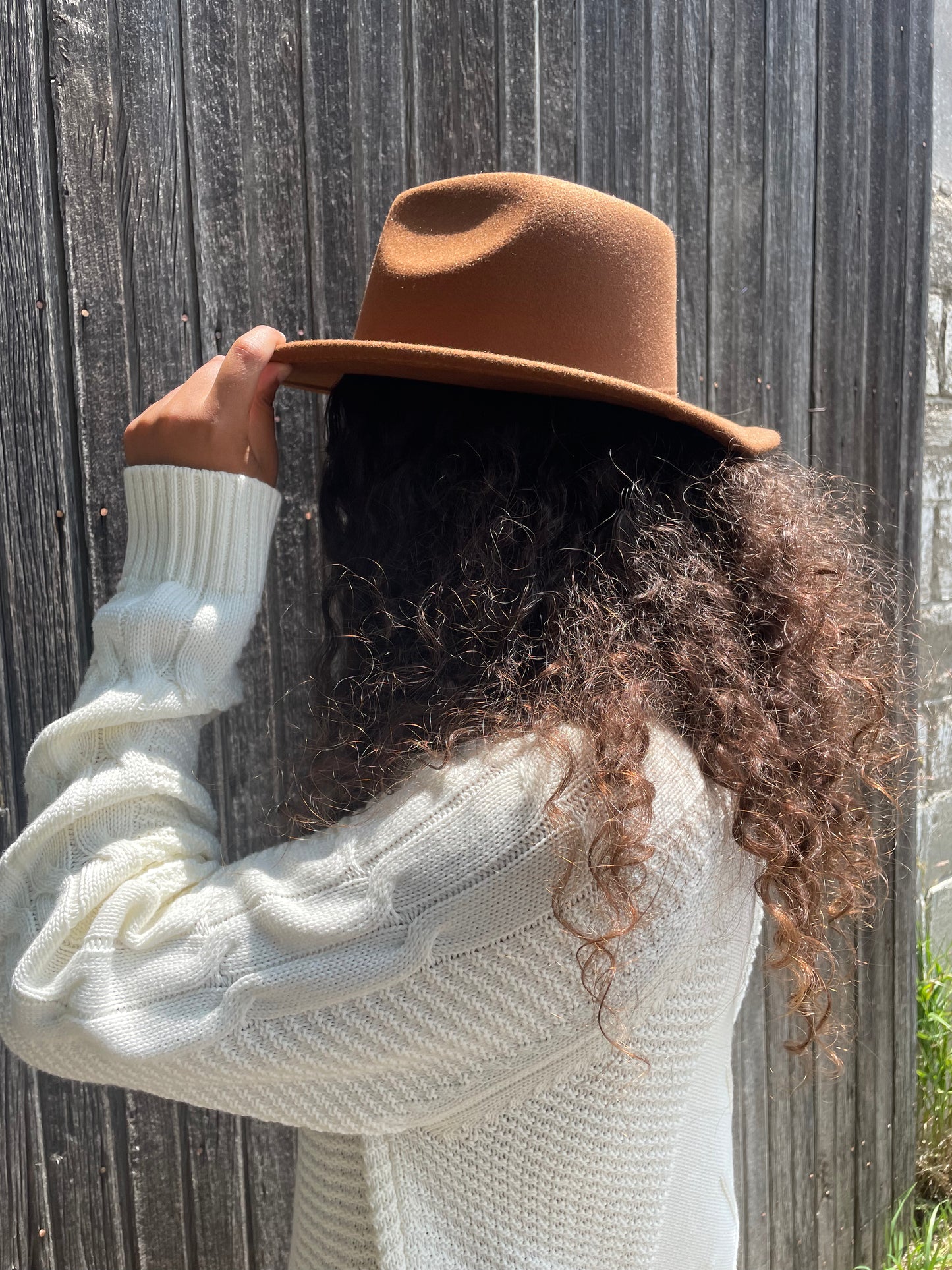 UNISEX BROWN COWBOY HAT