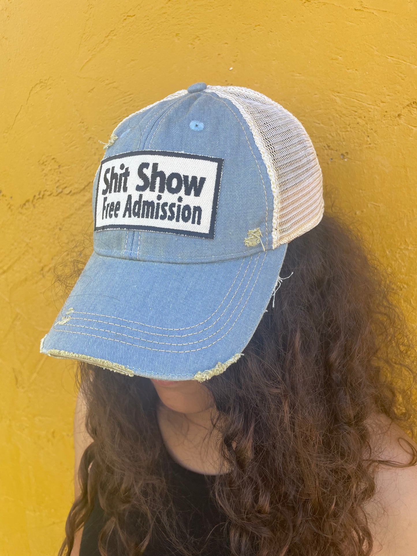 WOMENS SHIT SHOW BALL CAP