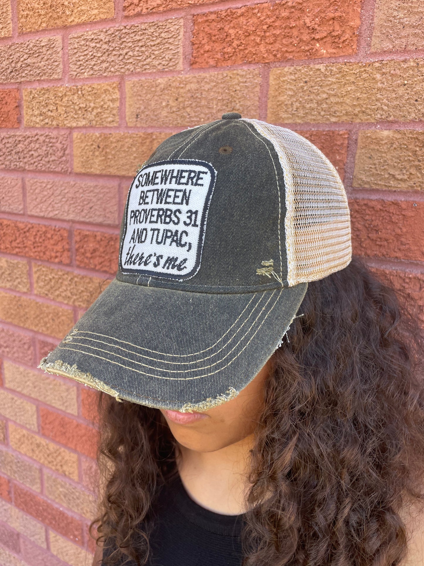 WOMENS SOMEWHERE BETWEEN...BALL CAP
