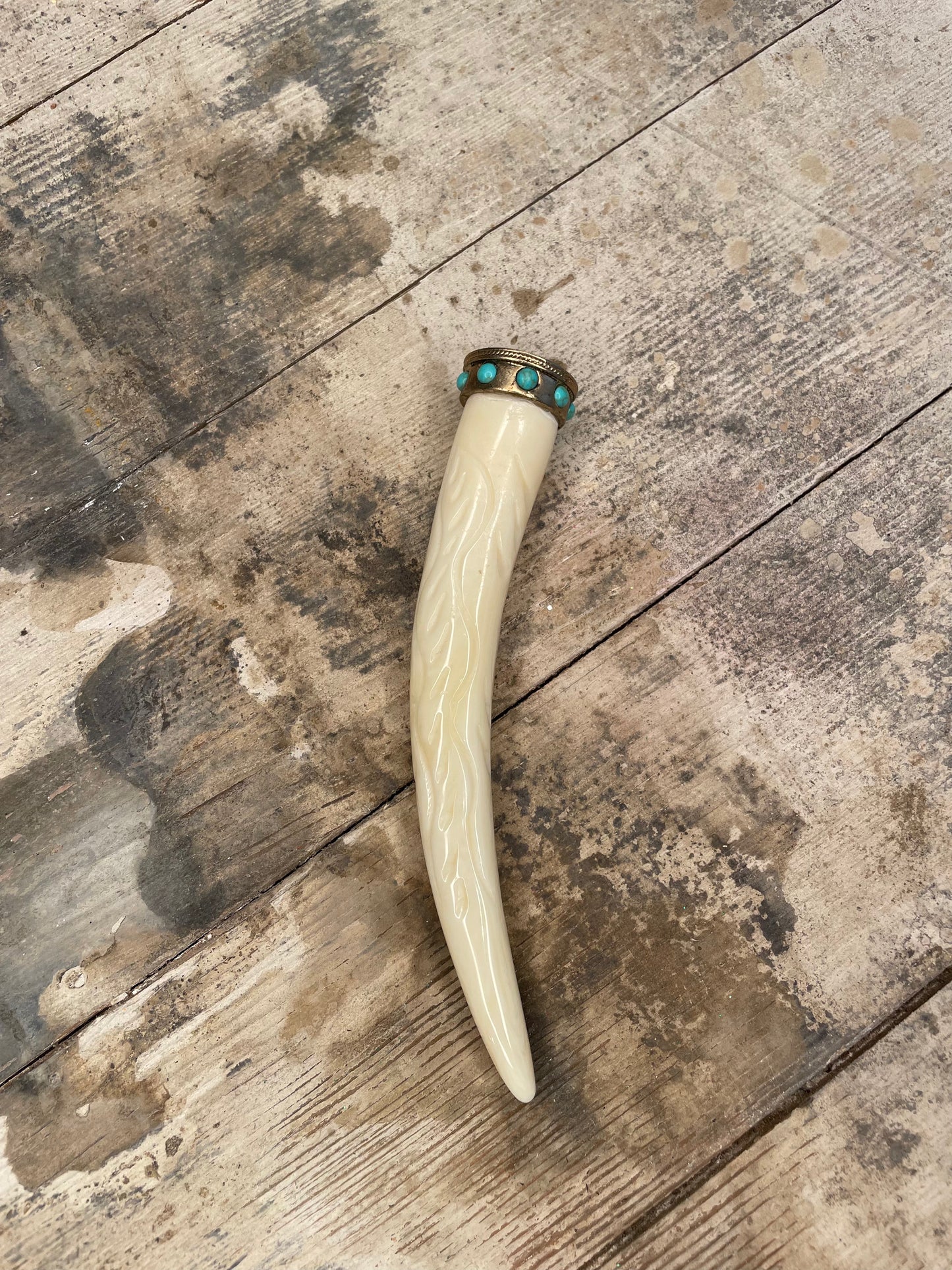 IVORY TUSK NECKLACE CHARM