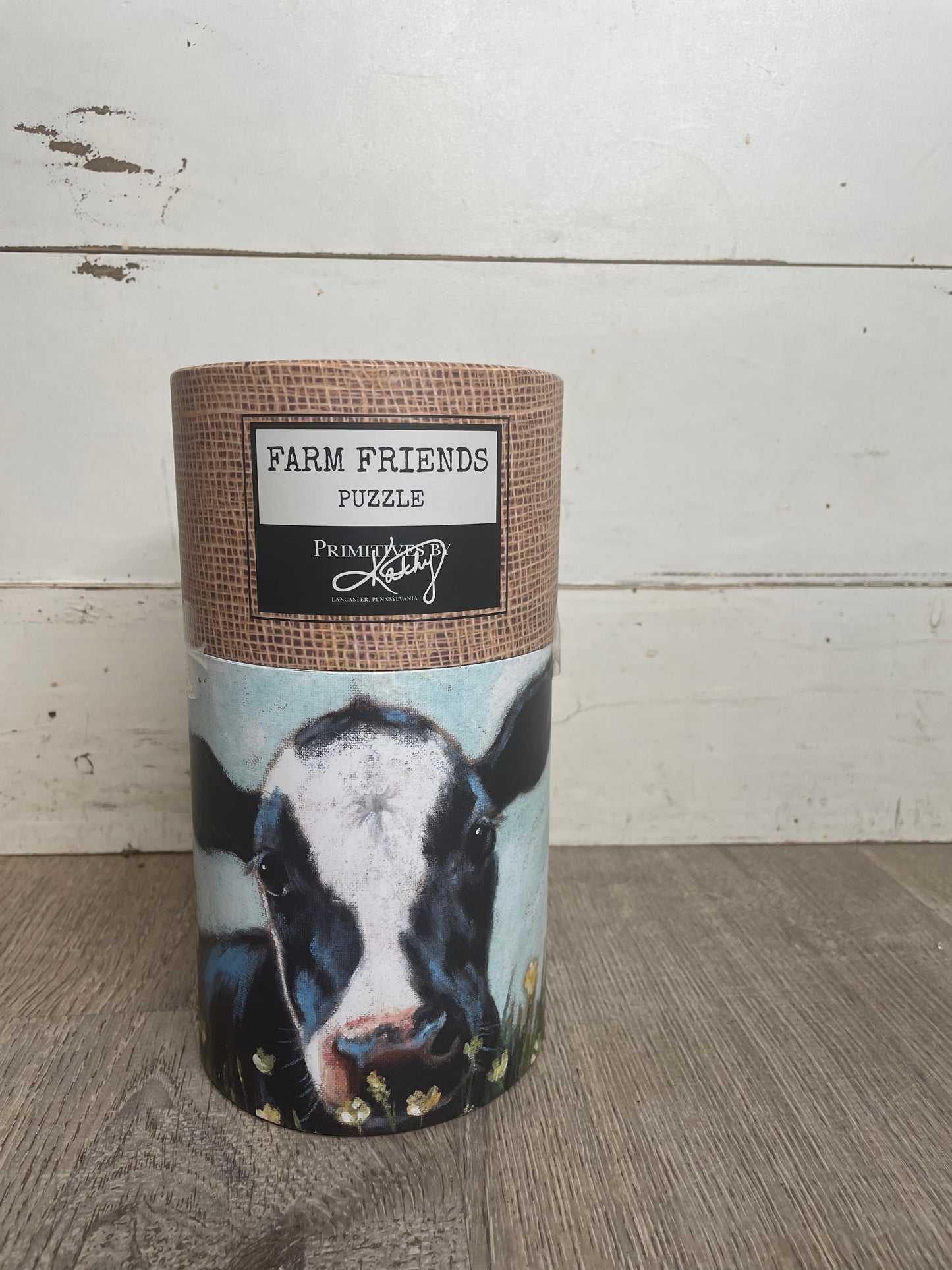 FARM FRIENDS COW PUZZLE