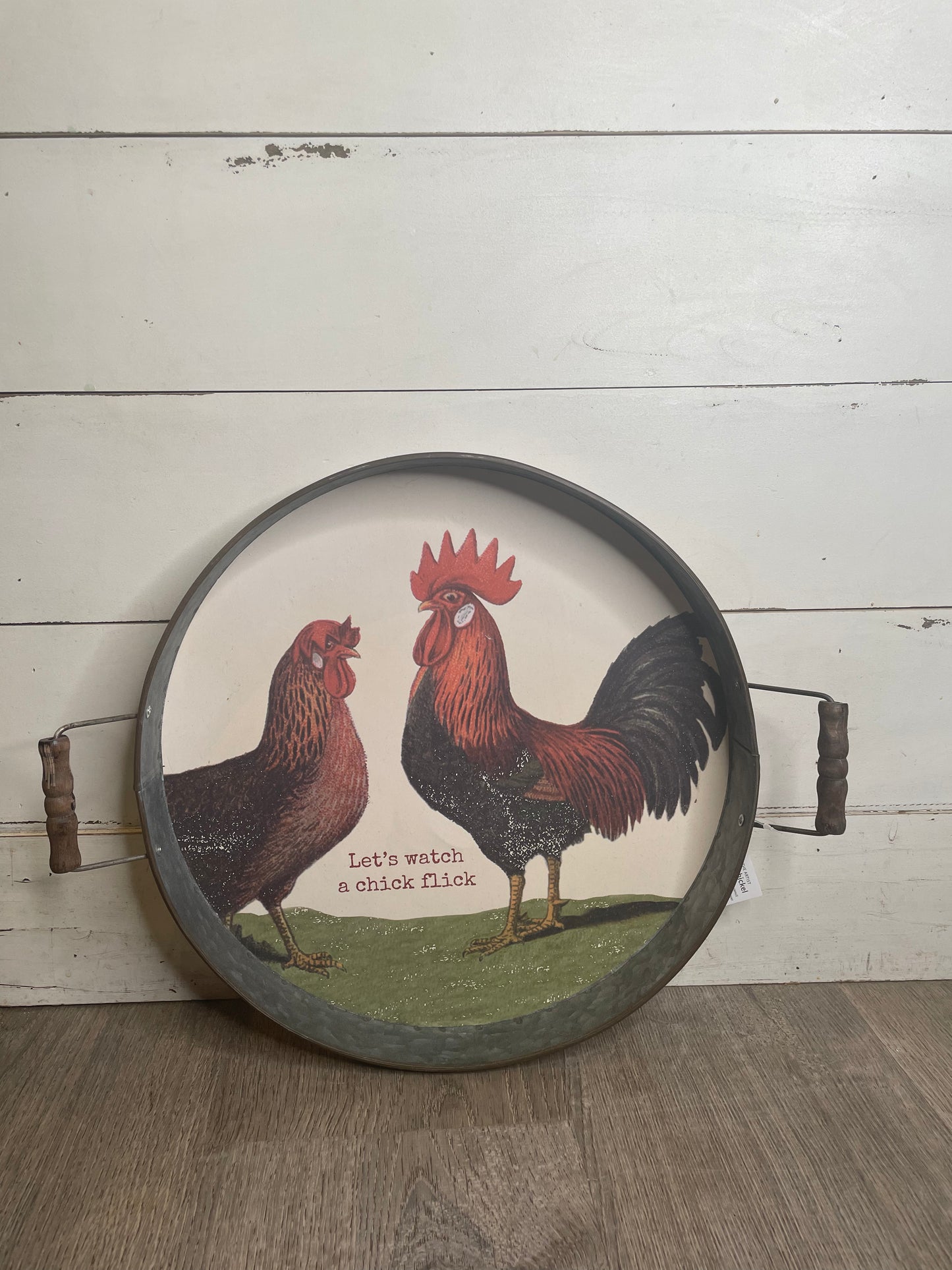 METAL TRAY CHICK FLICK