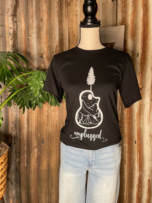 WOMENS GRAPHIC T-SHIRT UNPLUGGED