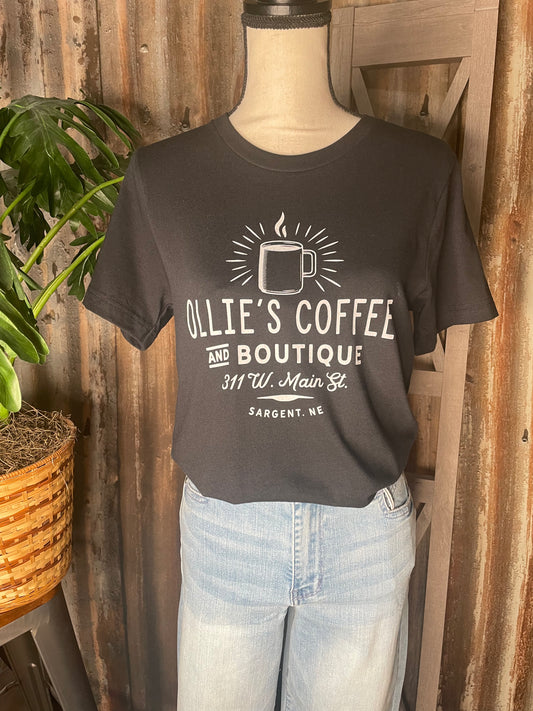 SHORT SLEEVE GRAPHIC BLACK T-SHIRT