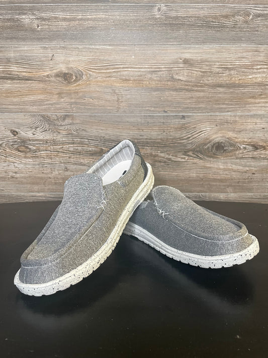 MEN’S TWO TONED GREY LOAFER SHOE