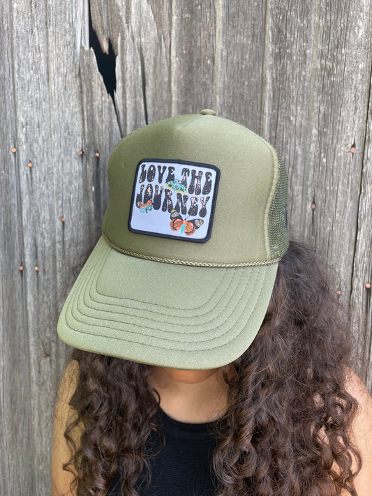 WOMENS LOVE THE JOURNEY BALL CAP